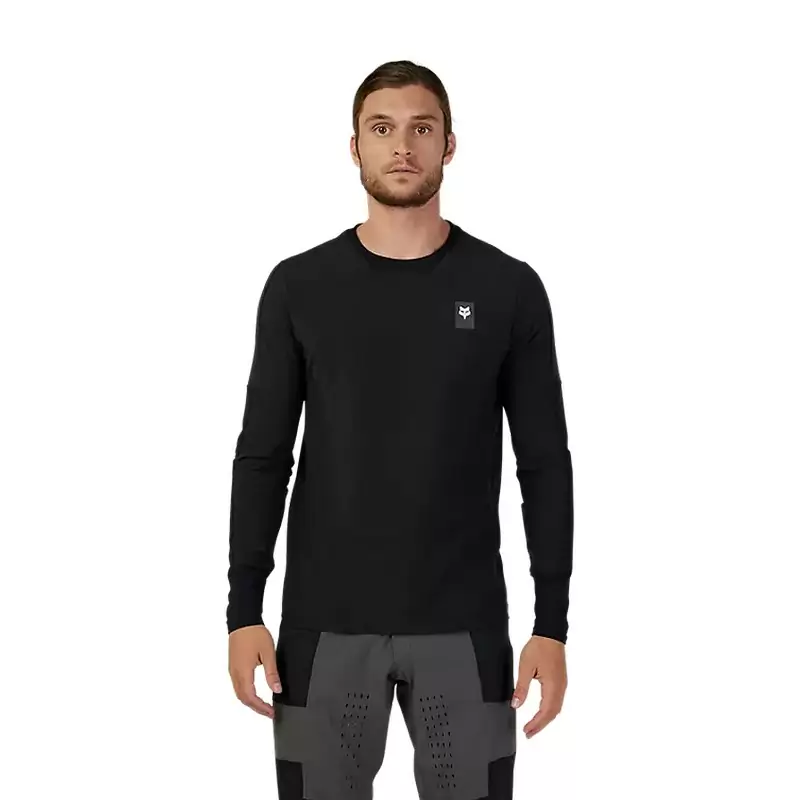 Maglia Maniche Lunghe Defend Thermal Nero Taglia S #1