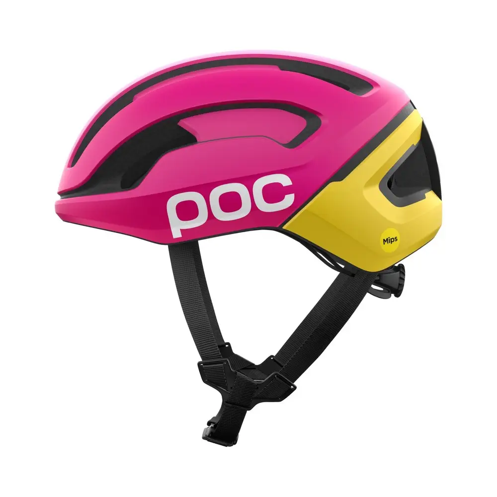 Casco Omne Air Mips Rhos Red Matt/Citrine Yellow Matt Taglia M (54-59cm) - image