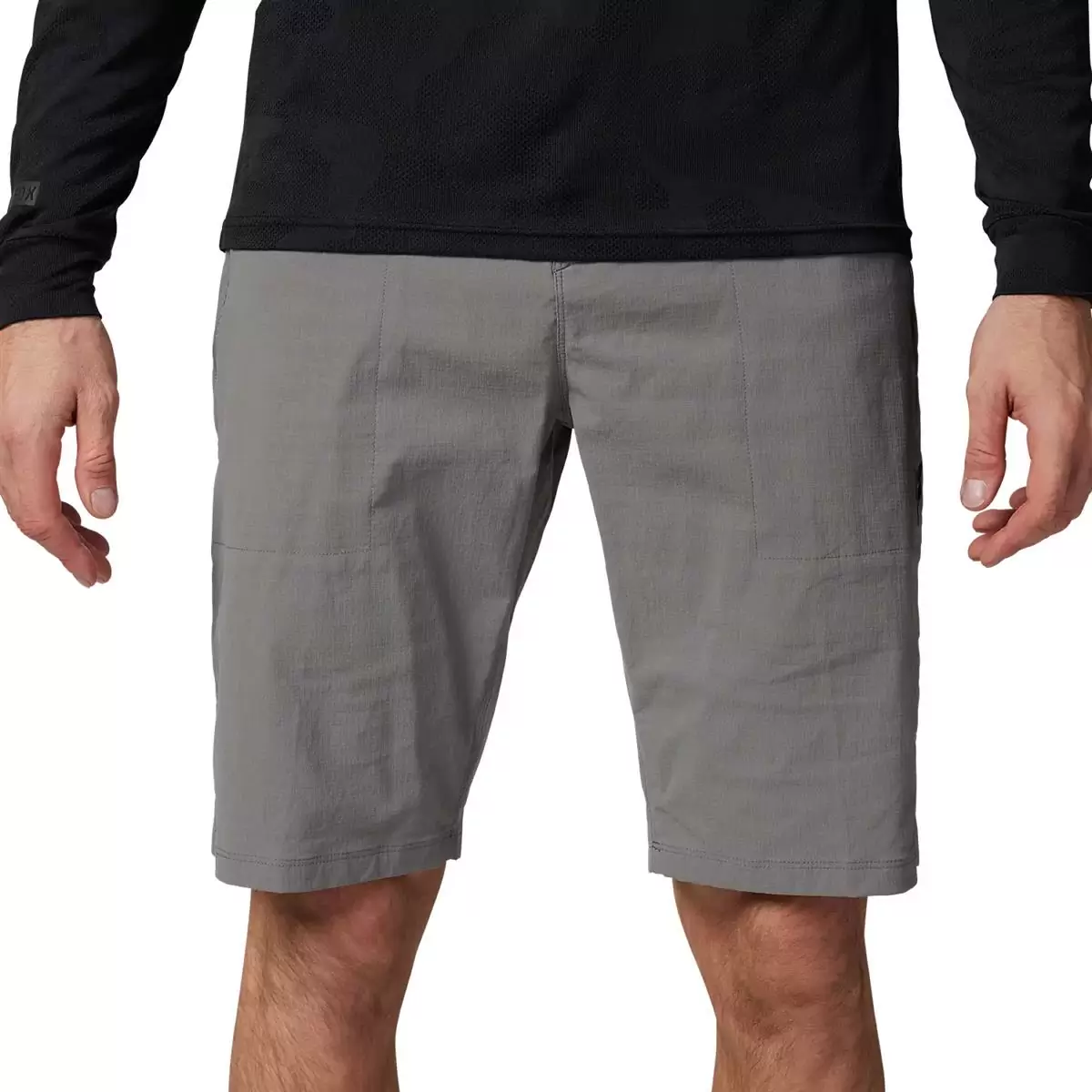 Pantaloncini MTB Ranger Short Con Fondello Grigio Taglia M (32) - image