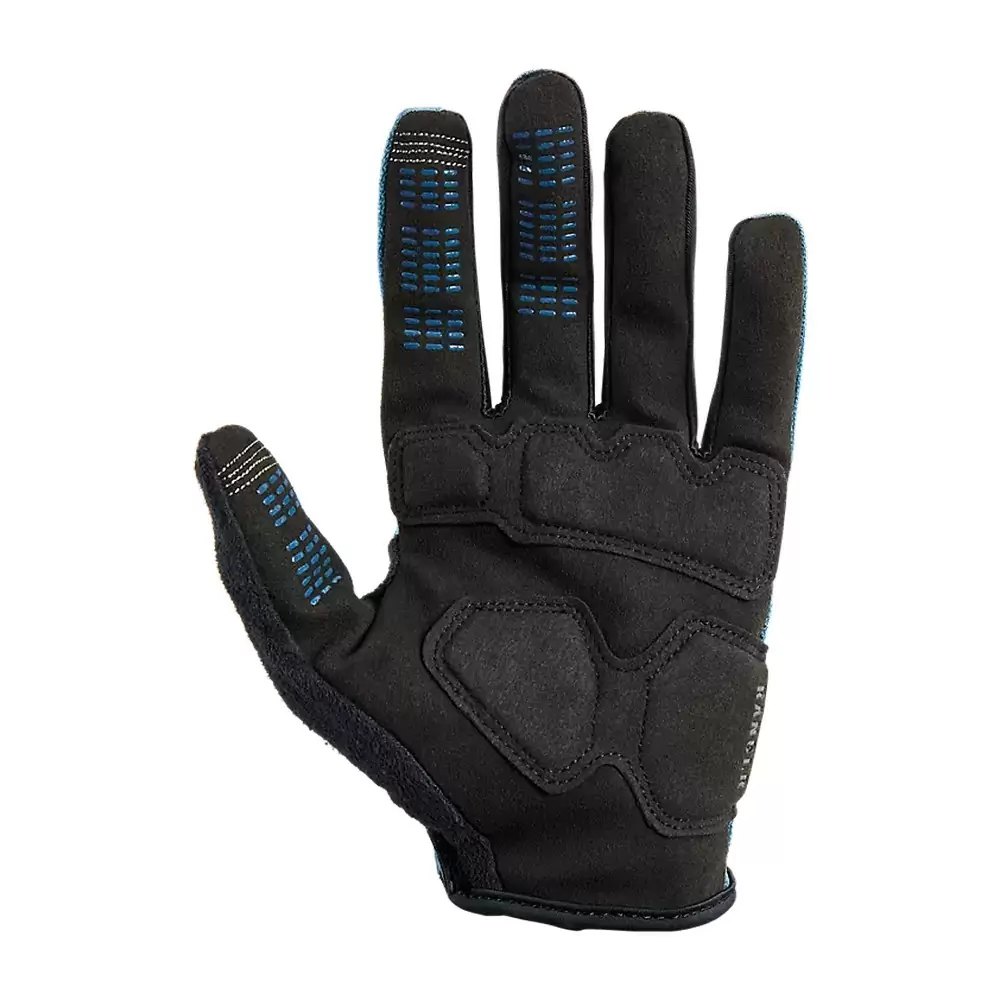 Fox racing blue glove mtb size 207m ranger gloves gel Ranger m 31059