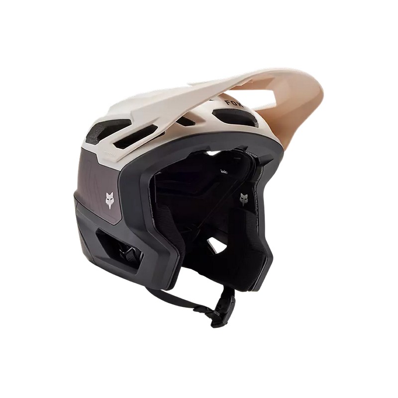 Enduro Dropframe Pro RUNN CE Helmet Beige/Purple Size S (51-55cm)