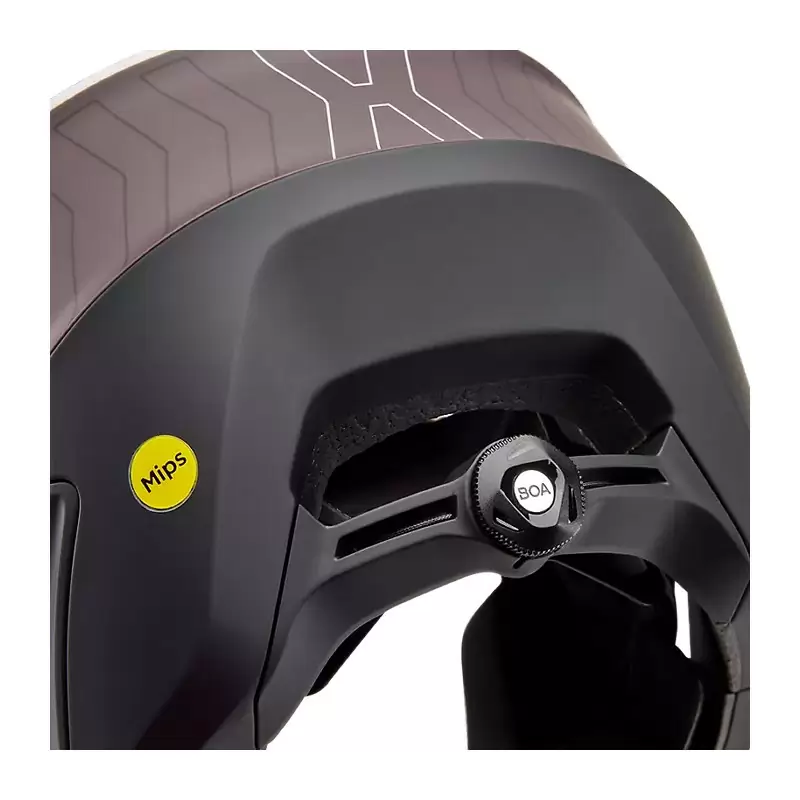 Enduro Dropframe Pro RUNN CE Helmet Beige/Purple Size M (55-59cm) #6