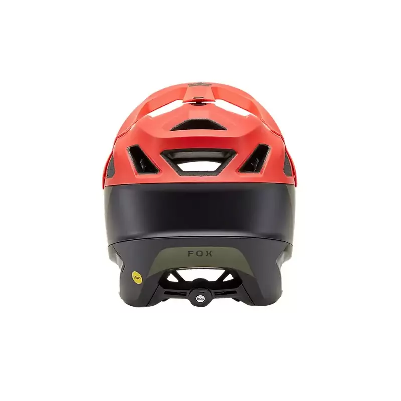 Enduro Dropframe Pro NYF CE Helm Orange/Schwarz Größe M (55-59 cm) #4