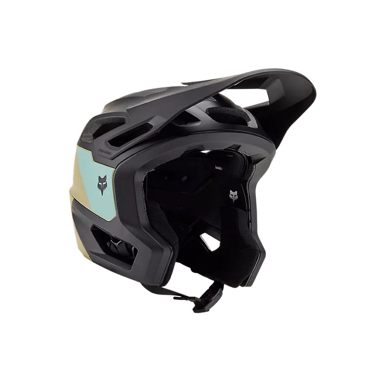 Enduro Dropframe Pro NYF CE Helm Beige/Schwarz Größe S (51-55 cm)