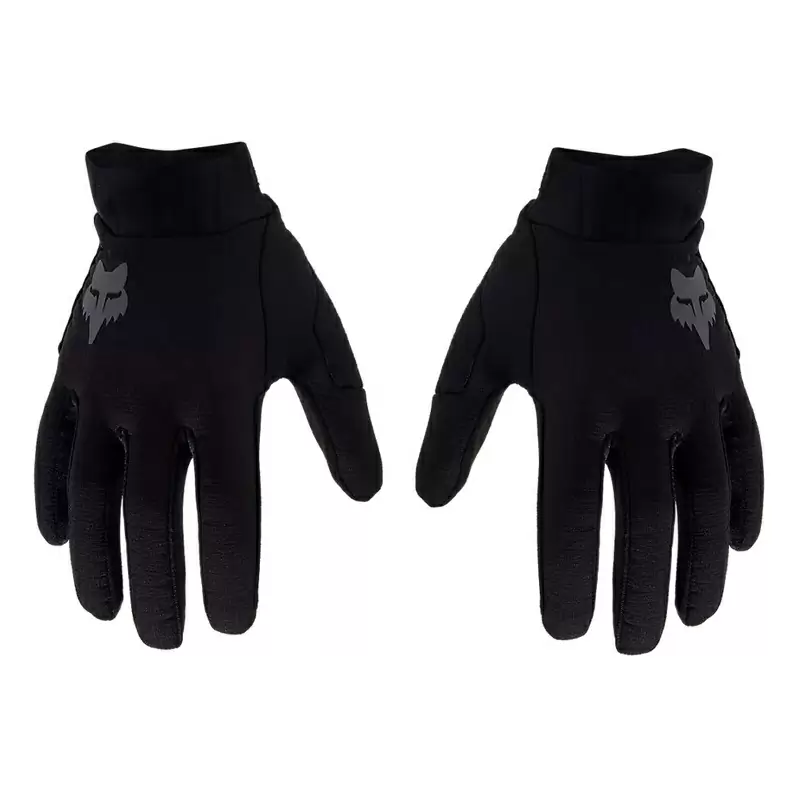 Defend Fire Low-Profile Winter MTB Gloves Black Size S - image