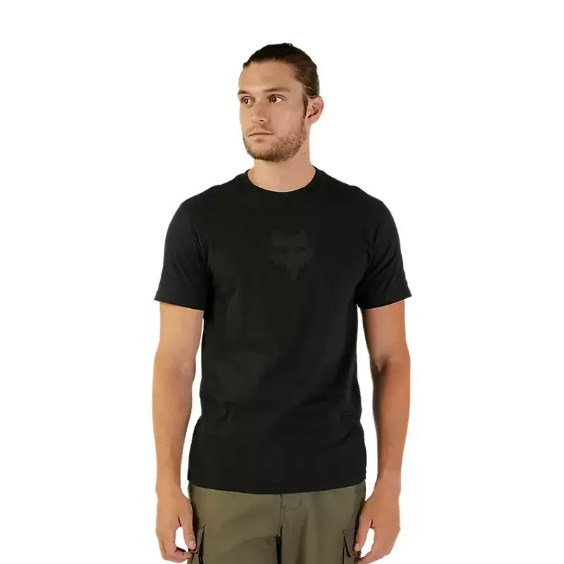 Fox Head Premium T-shirt Black Size S #1