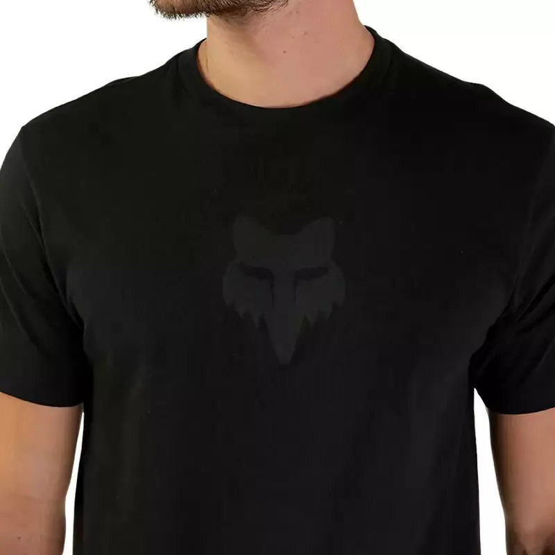 T-shirt Premium Fox Head Nero Taglia L #4