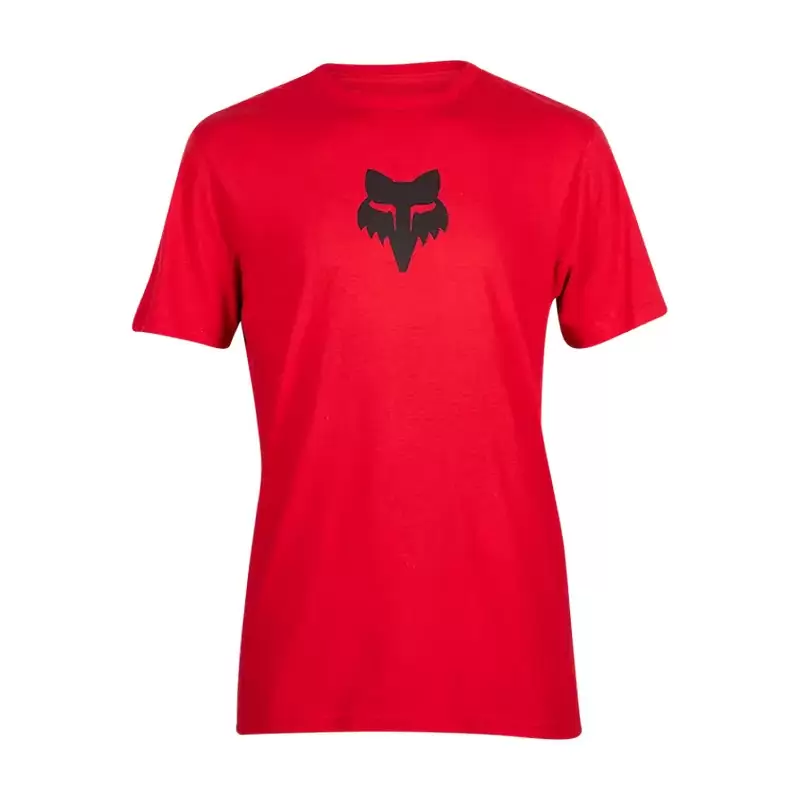 Fox Head Premium T-shirt Red Size L - image