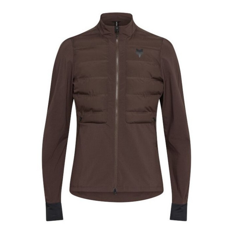 Casaco MTB Invernal Flexair Fire Hybrid Marrom Tamanho S