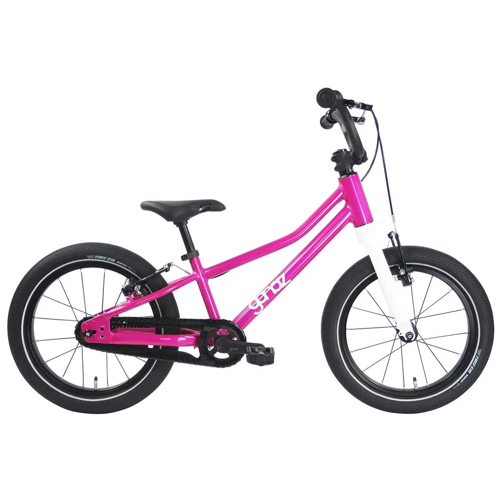 Bicicleta Infantil Ultraligera 16'' 4-6 Años 1 Velocidad Rosa