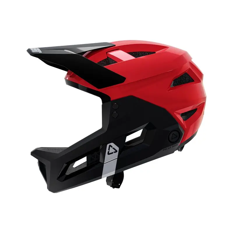 Casco MTB Integrale Bambino Enduro 2.0 Mentoniera Rimovibile Rosso Taglia XS (50-54cm) #2