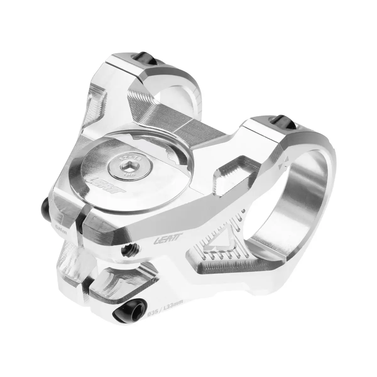 Attacco Manubrio Gravity 6.0 33mm x 35mmArgento #2
