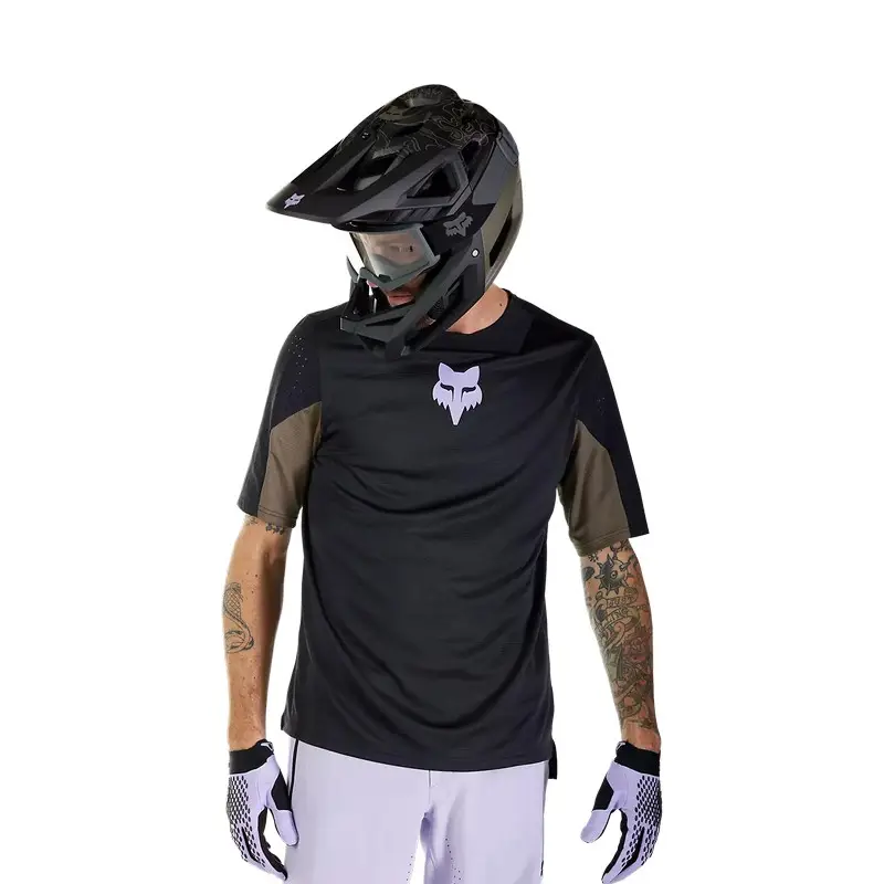 Maglia MTB Maniche Corte Defend SS Jersey Park Nero Taglia S #4