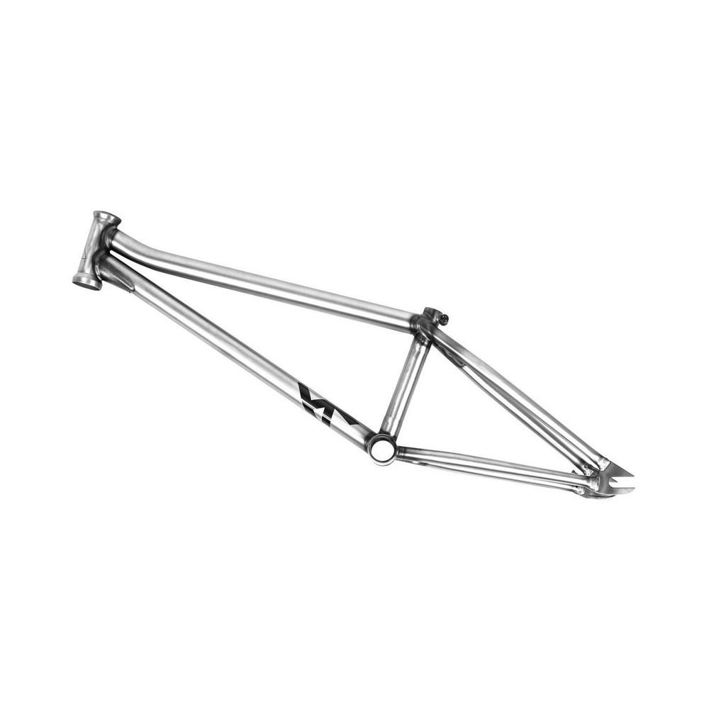 Telaio BMX Ascend V3 Senza Kit Freni Grigio Taglia 19,5''