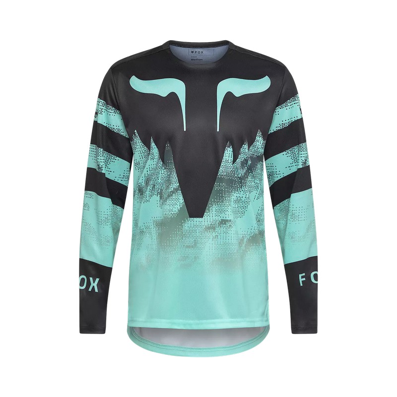 Ranger Kairos Azzurro Langarm-MTB-Trikot Größe S