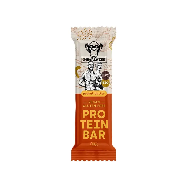 Barre Protéinée Bio Aromatisée au Beurre de Cacahuète 45g - image