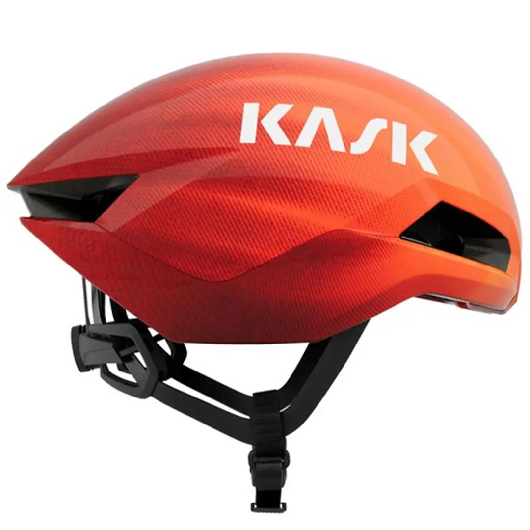 Capacete Strada Nirvana Laranja/Vermelho Tamanho M (55-58cm) #1