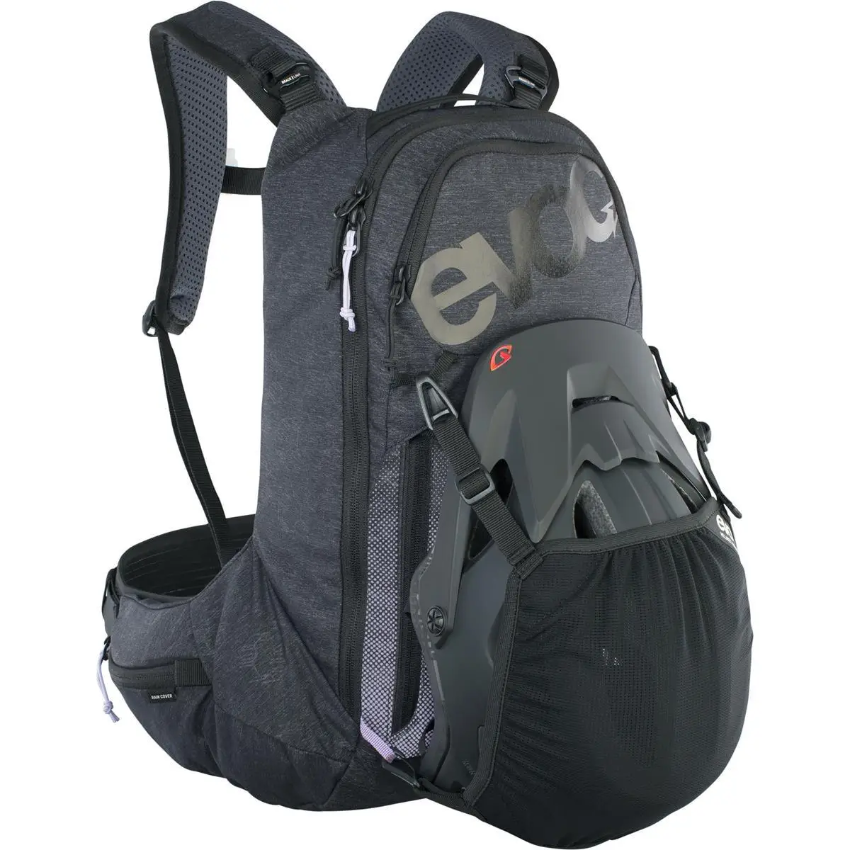 TRAIL PRO SF 12 Rucksack mit Rückenpolster 12L Grau/Violett Größe XS #3