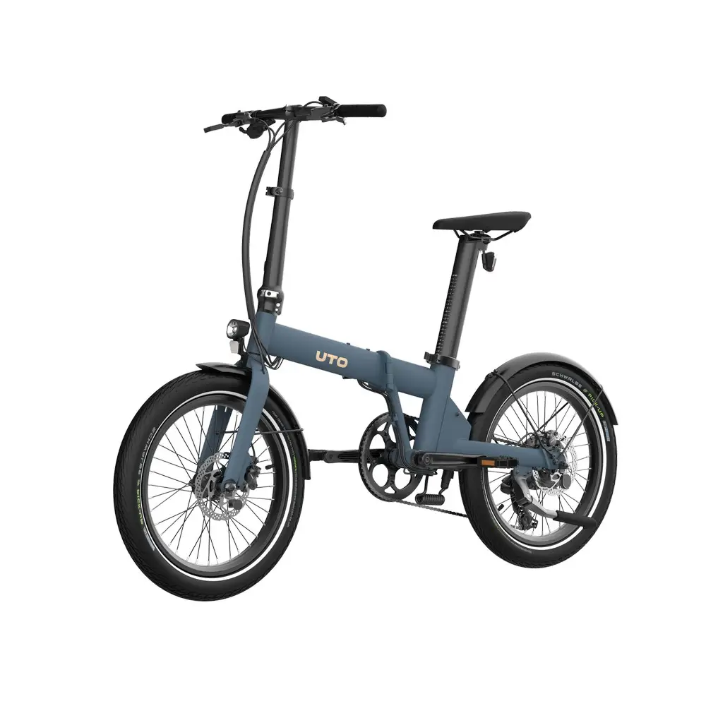 Vélo Électrique Pliable OG20 20'' 7v 378Wh Moteur Arrière Bleu Océan Taille Unique #3