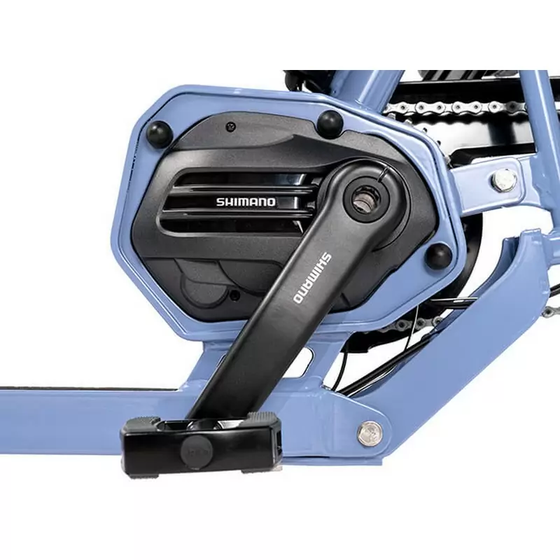 Triciclo Elettrico Passo 24'' 5v 504Wh Shimano STEPS DUE6100 Azzurro Taglia Unica #3