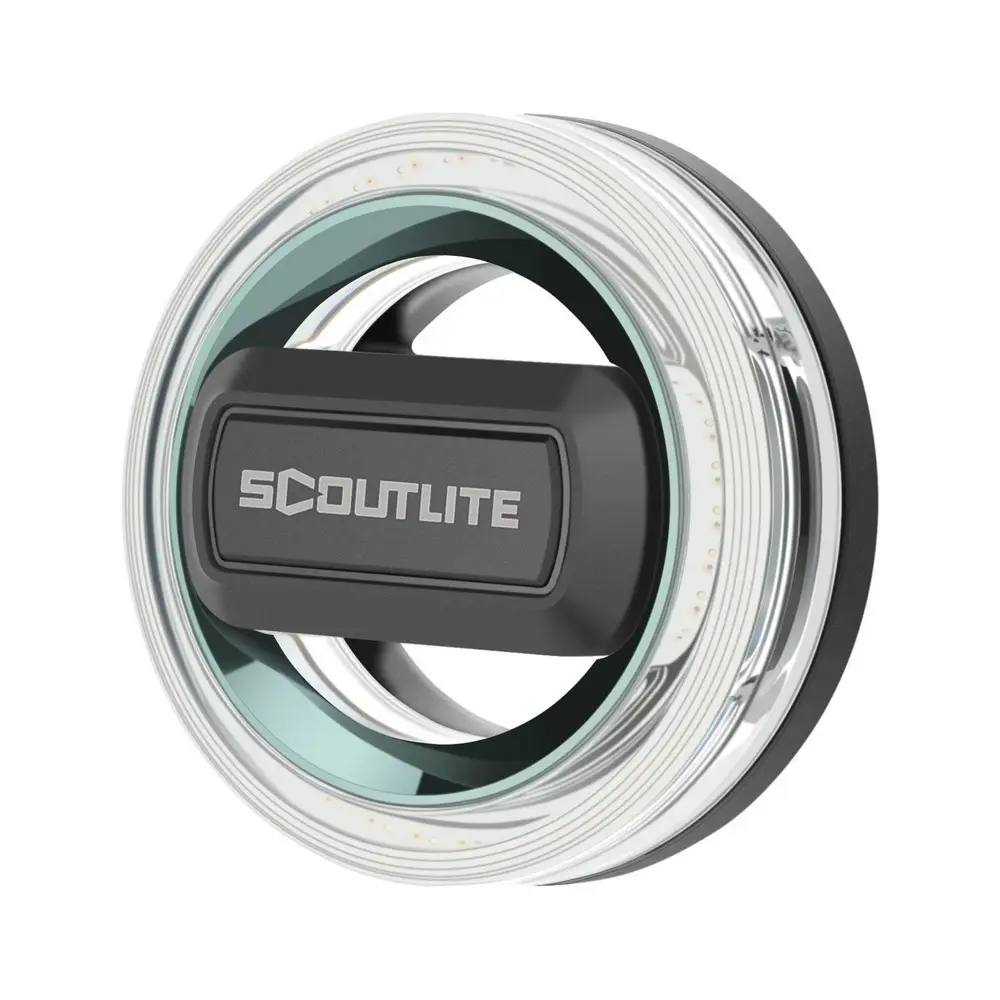 Luce Portatile Per Casco/Bici Scoutlite Blinko 20 lumen Nero #3