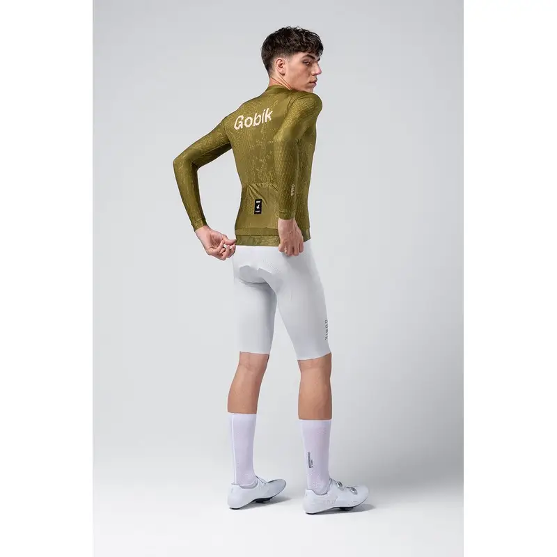 Vanquish Leichtes Langarm-Straßenjersey Datum Größe M #3