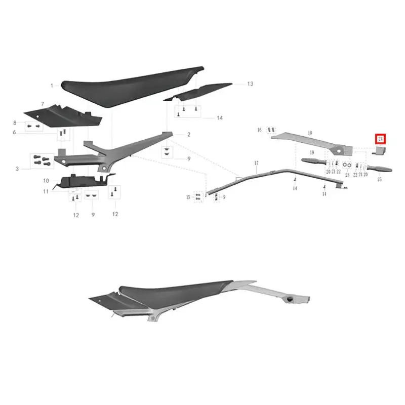 Fanale Posteriore Per TL4000 / TL5500 / TL6000 - image