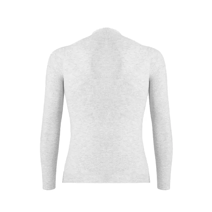 Maglia Termica Stay Warm Manica Lunga Girocollo Grigio Perla Taglia XS/S #2