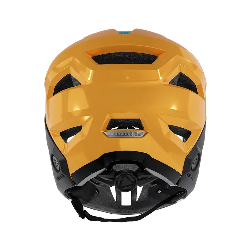 Casco MTB Integrale Bambino Enduro 2.0 Mentoniera Rimovibile Giallo Taglia XS (50-54cm) #3