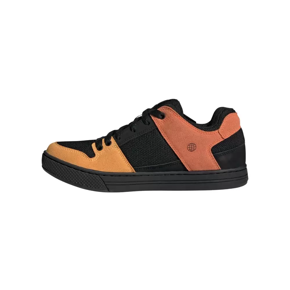 MTB Flat Freerider Shoes Black/Orange Size 43 #4