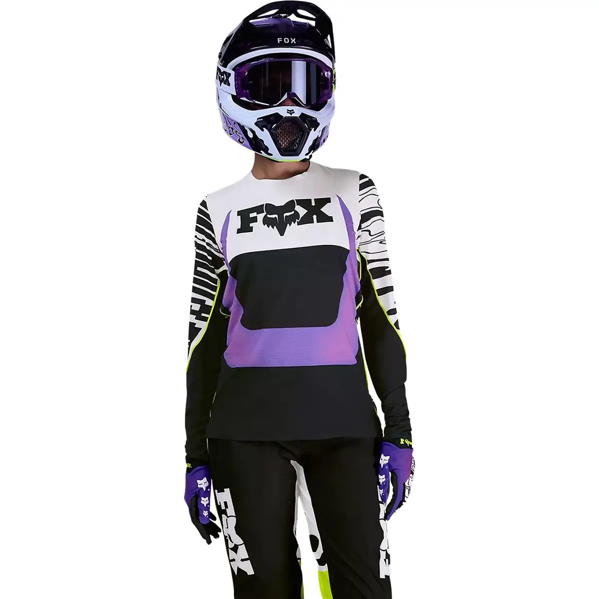 Camisola MTB Manga Longa Flexair Phantom Edição Limitada Roxo Mulher Tamanho S #3
