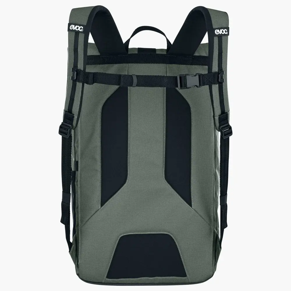 Mochila de lona 16L Oliva oscura - mochila de viajes negros #3