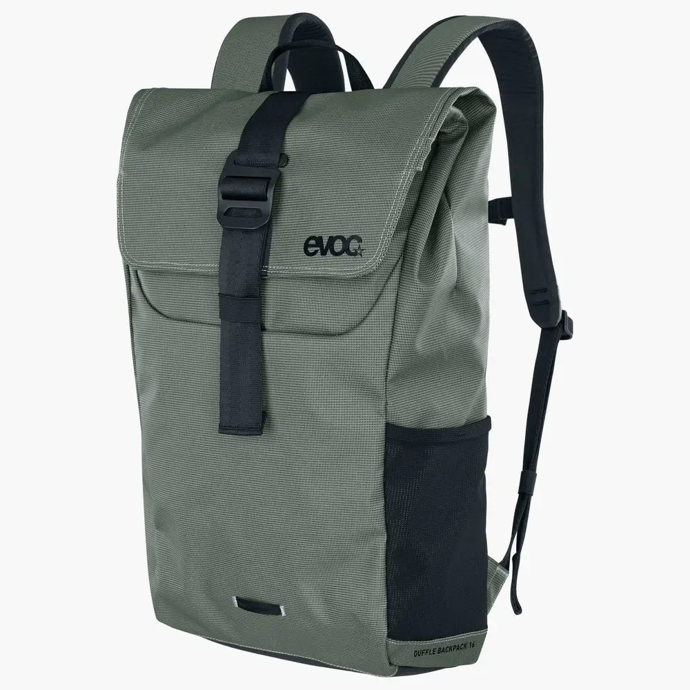 Mochila de lona 16L Oliva oscura - mochila de viajes negros - image