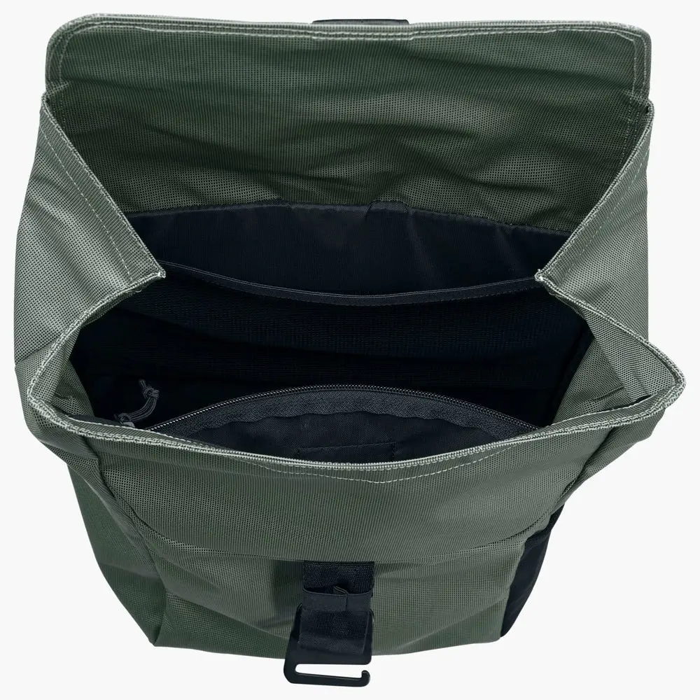 Mochila de lona 16L Oliva oscura - mochila de viajes negros #5