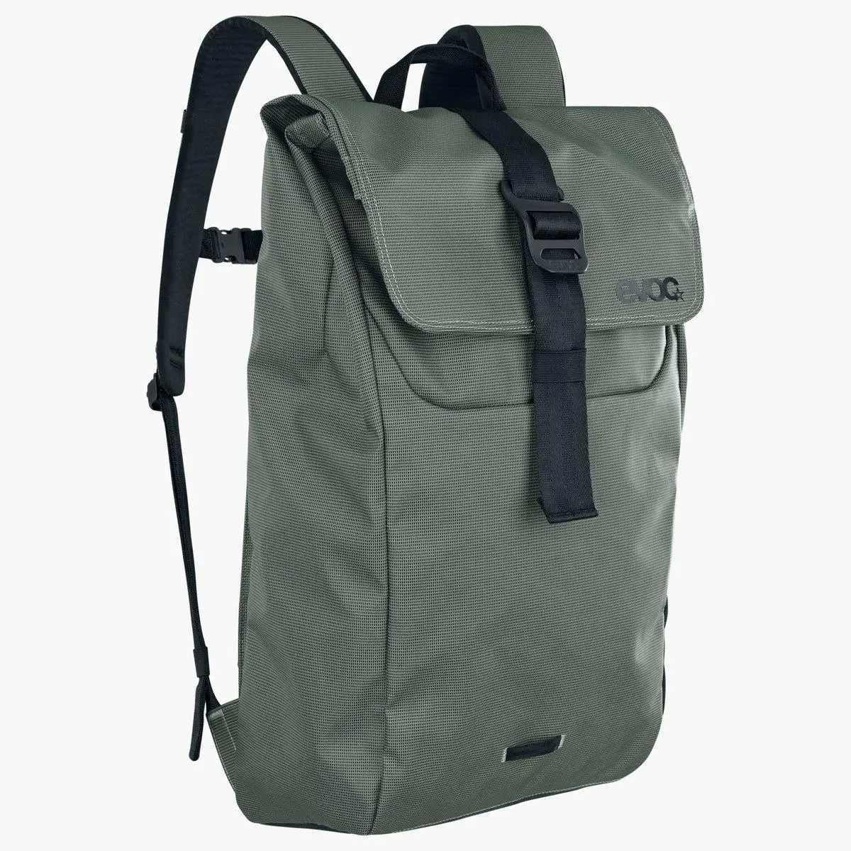 Mochila de lona 16L Oliva oscura - mochila de viajes negros #1
