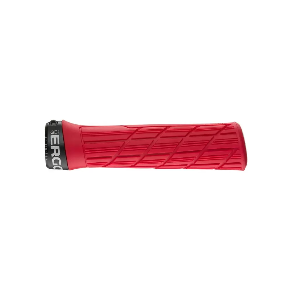 GE1 EVO Regular MTB Grips With Fixing Screw 120mm Red #2