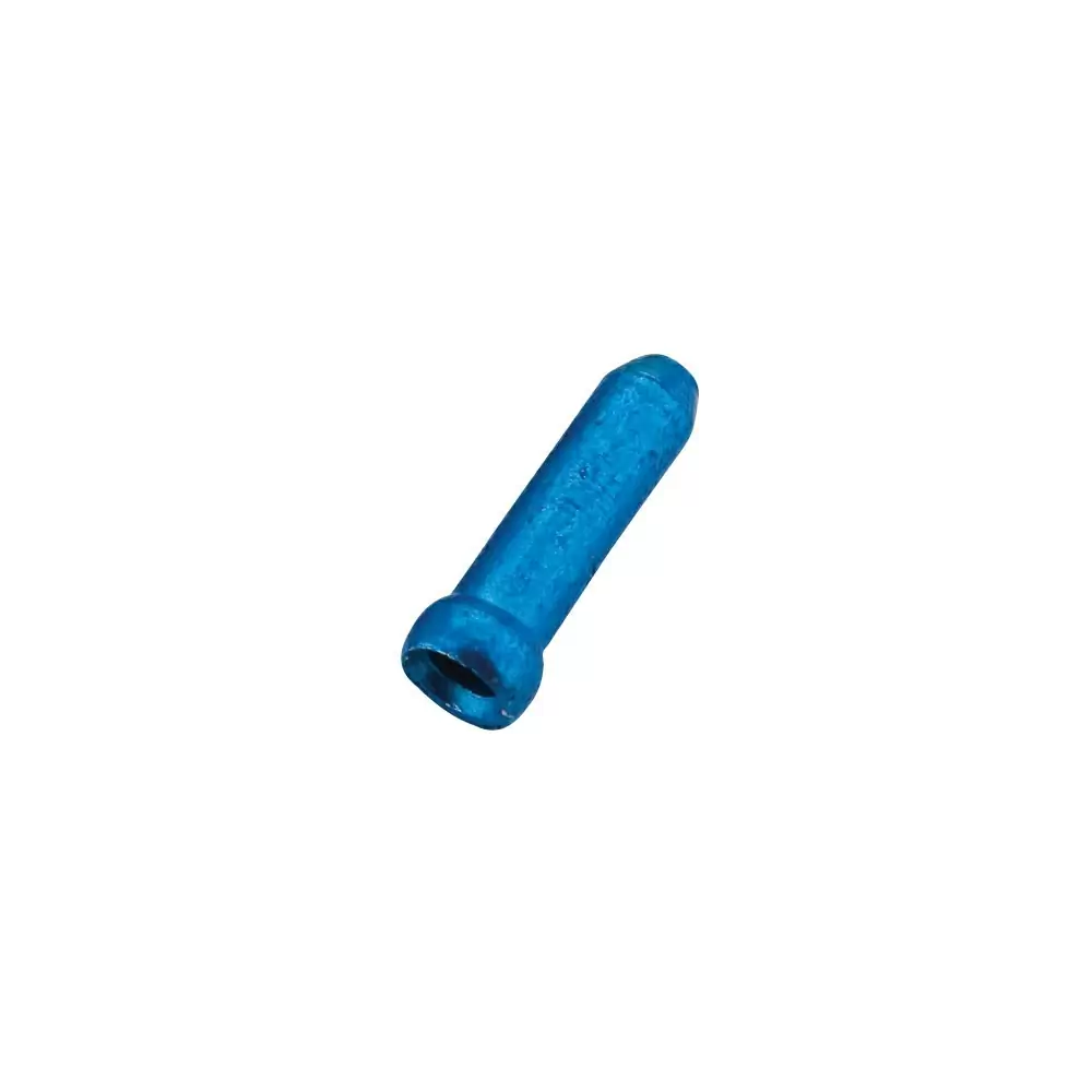 Embout de câble de changement de vitesse/frein 1,8 mm bleu 1pc - image
