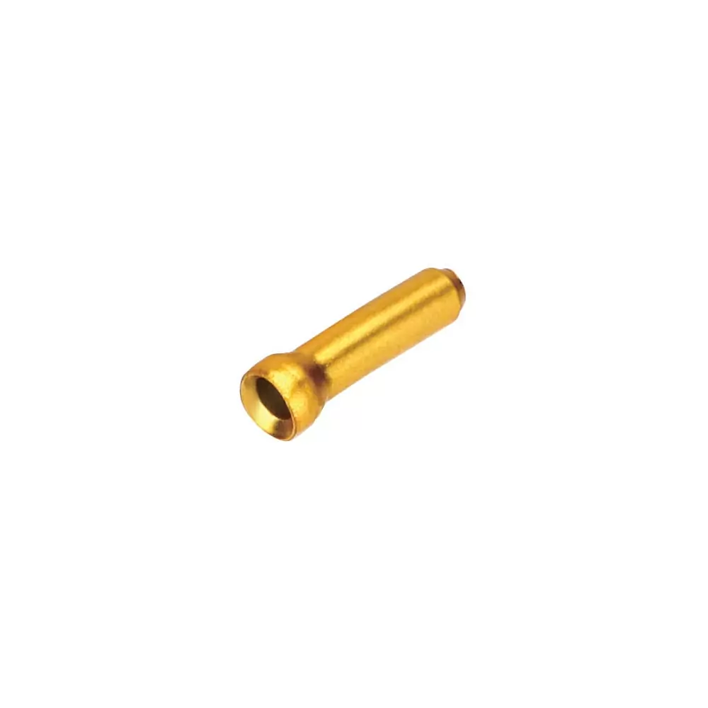 Ponta da extremidade do cabo de câmbio/freio 1,8 mm ouro 1 unidade - image
