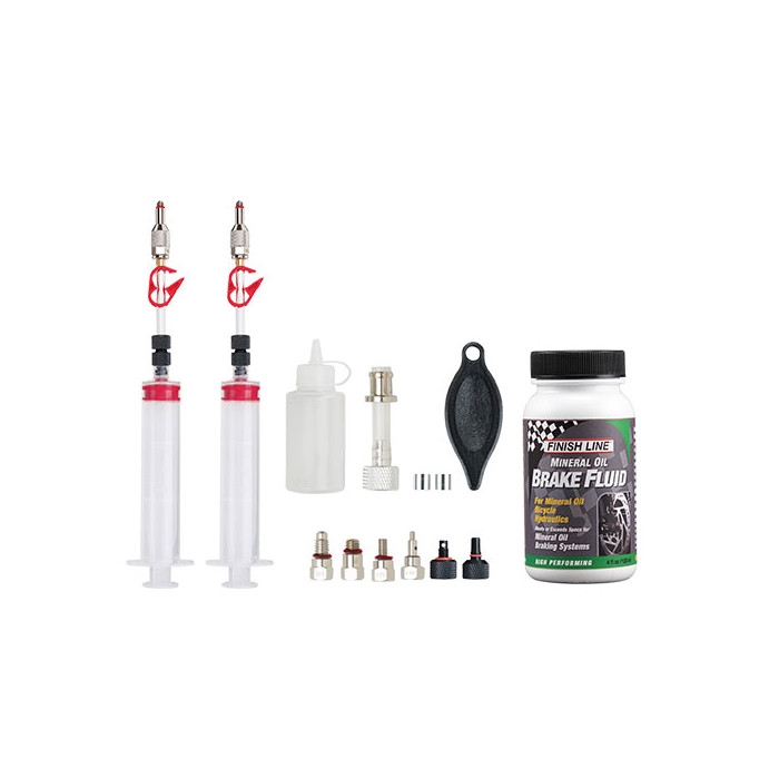 Pro Bleed Kit für Mineralöl + 120ml Mineralöl JAGWIRE Werkzeug, We