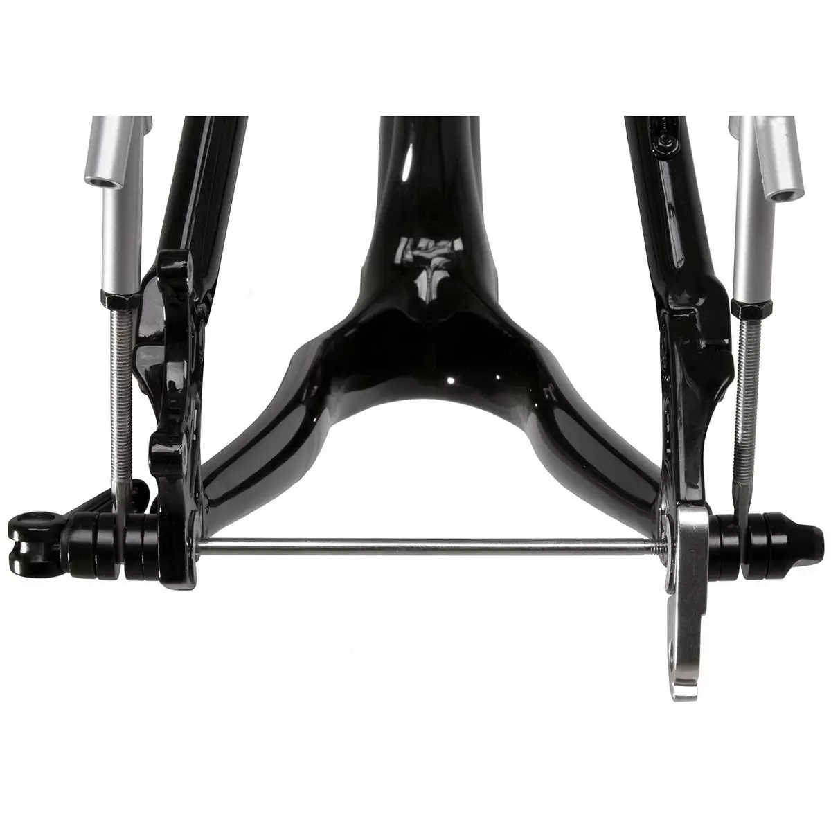 Quick release with spacer for rack fixing on unprepared frames #3