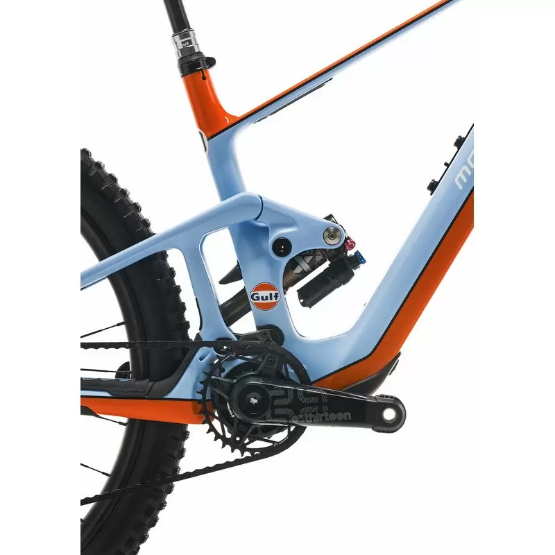 NEAT RR SL Unlimited Gulf Edition 29'' 160mm 12v 360Wh TQ HPR-50 System Light Blue/Orange Size S #10