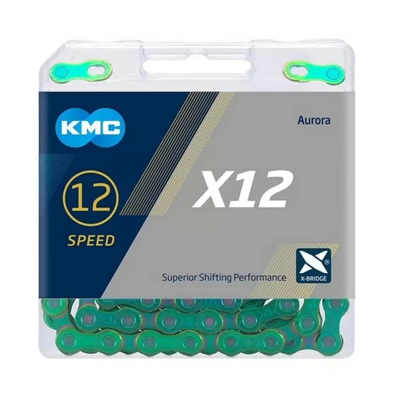 Catena X12 12v 126 Maglie Aurora Green #1