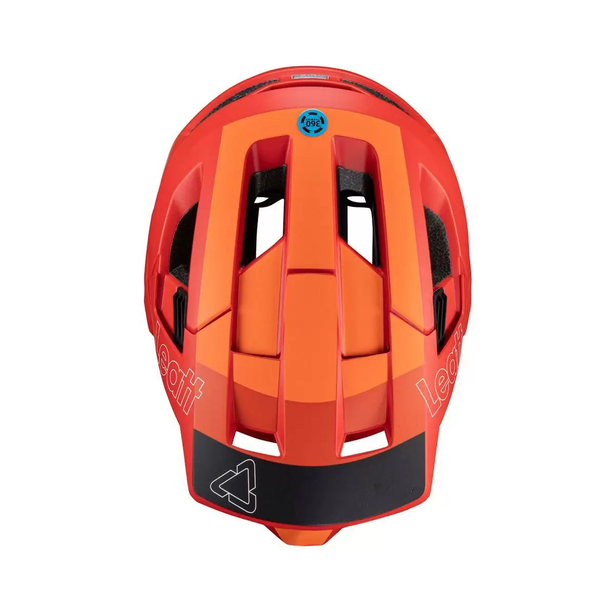 Leatt 1024120271 mtb enduro 40 helmet with removable chin guard red s
