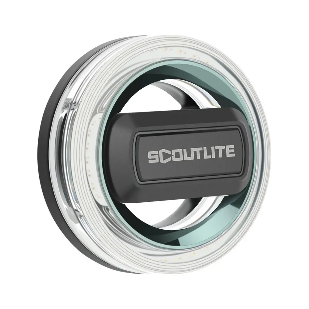 Luce Portatile Per Casco/Bici Scoutlite Blinko 20 lumen Nero #4