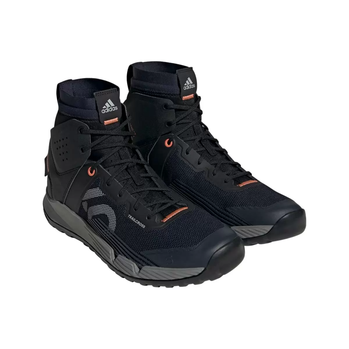 Flat 5.10 Trailcross Mid Pro MTB Shoes Black/Grey Size 42 #4