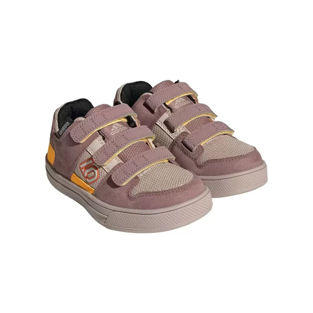 Freerider Kids VCS Flat MTB Shoes Pink/Grey Size 28 #1