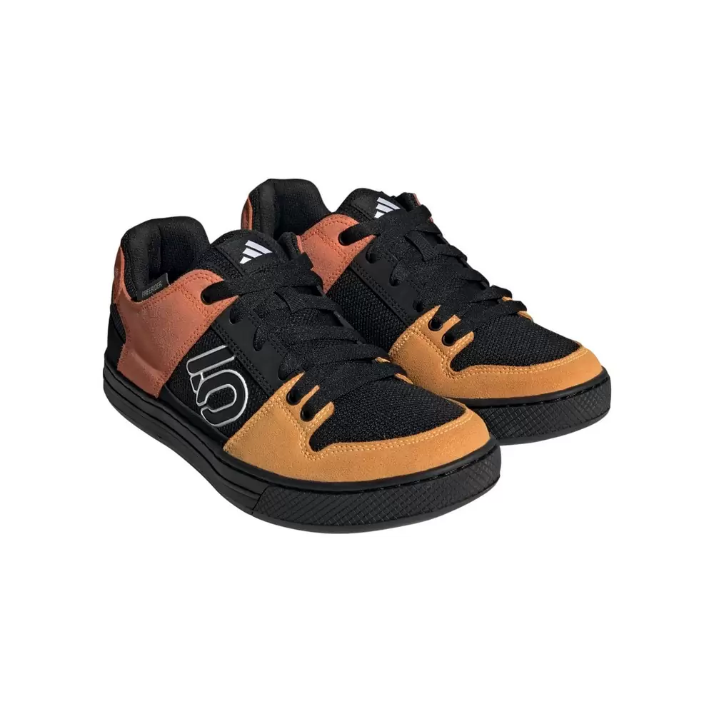 MTB Flat Freerider Shoes Black/Orange Size 44 #1