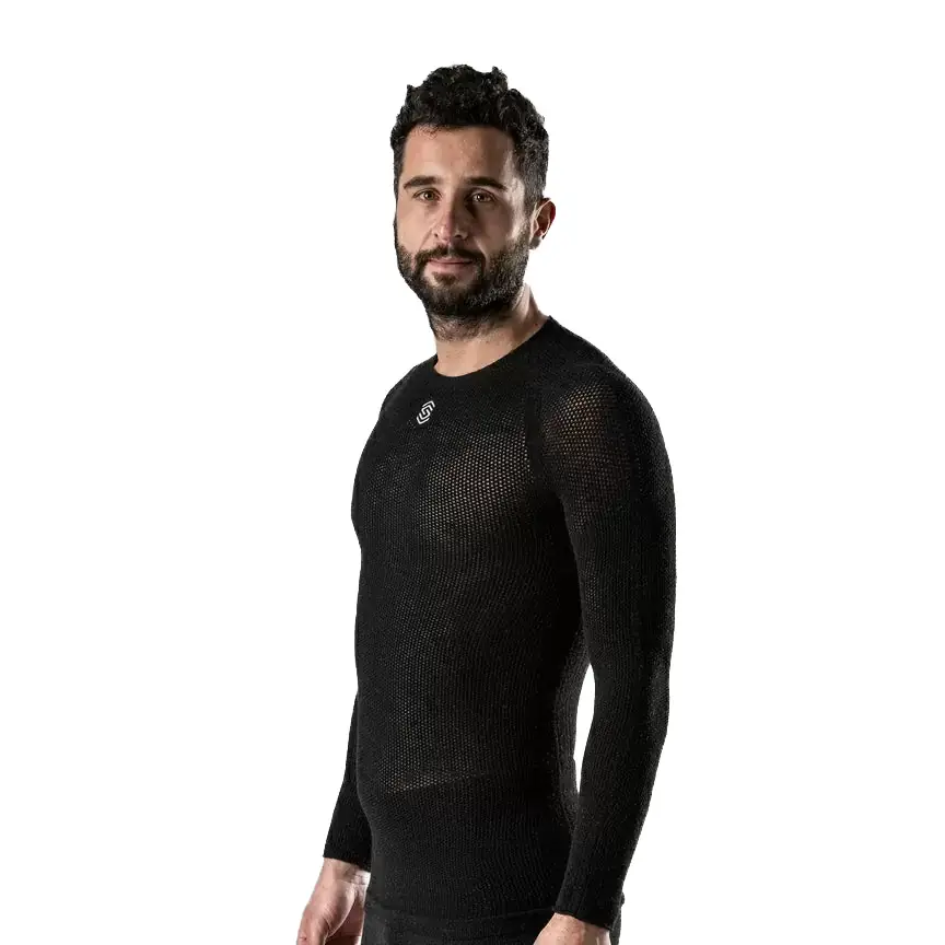 PRIMO Thermo Dry Pro Langarmshirt Perlgrau Größe XS/S #4