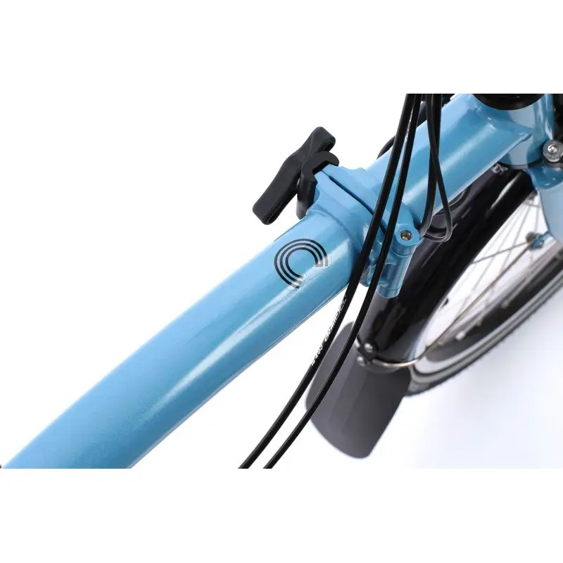 Bicicleta Eléctrica Plegable Electric C Line 16'' 4v 345Wh e-Motiq Talla M Nube Metálico #4