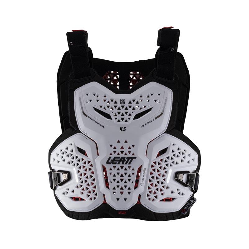 Pettorale Chest Protector 4.5 Evo Blanc Taille S/M (160-172cm)